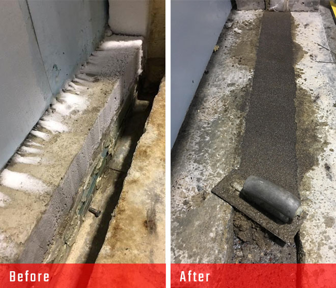 nor-am cold storage concrete repair